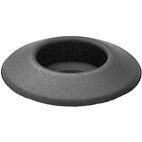Body Plug Black Polyethylene