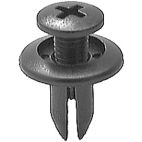 Plastic Trim Panel Clip / Fastener Round Phillips Screw