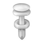 Plastic Trim Panel Clip / Fastener Round Button