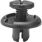 Plastic Trim Panel Clip / Fastener Round Phillips Screw