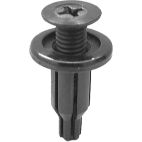 Plastic Trim Panel Clip / Fastener Round Phillips Screw