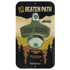 Open Road Brands Bottle Opener - Cast Metal, Jeep Theme