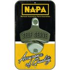 Open Road Brands Bottle Opener - Cast Metal, NAPA Vintage Theme