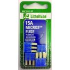 Fuse - Automotive Micro3 15 Amp