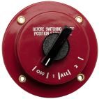 Battery Selector Switch - Universal Marine Permits Selection Between Batteries For Starting & Charging Or Operation Of Both In Parallel 4 210 Amp Start