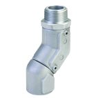 Fuel / Gas Pump Nozzle Swivel Coupler 1" FNPT x 1" MNPT