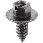 Tag & License Plate Bolts / Fasteners Slotted Hex Washer Steel