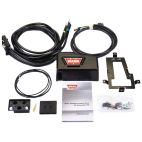 Winch / Power - Control Pack Relocation Kit ZEON Platinum Hardware & 78" Wiring Required To Mount Control Box Remotely From Winch