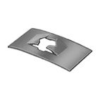 Grommet - Nut & Screw Flat Nut