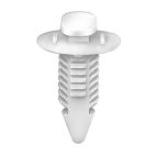 Plastic Trim Panel Clip / Fastener Round Button