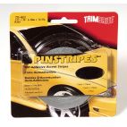 TRIMBRITE Self-Adhesive Pinstripe - 1/4 in x 36 ft Roll, Black