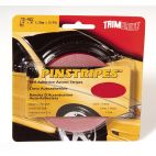 TRIMBRITE Self-Adhesive Pinstripe - 1/4 in x 36 ft Roll, Red