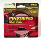 TRIMBRITE Self-Adhesive Pinstripe - 1/2 in x 36 ft Roll, Red
