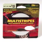 TRIMBRITE Self-Adhesive Pinstripe - 3/16 in x 36 ft Roll, White