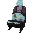 Seat Cover Universal Low Back Bucket Seat Cover w/ Realtree Mint Camo Signature Products Group