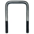 U-Bolt, Square 3-1/16 I.D. x 5-1/4 L x 1/2 in.Thread