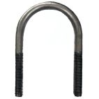 U-Bolt, Round 2-3/4 I.D. x 4-3/4 L x 3/8 in.Thread