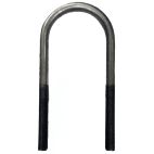 U-Bolt, Round 2-3/4 I.D. x 6-3/4 L x 1/2 in.Thread