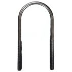 U-Bolt, Round 3-3/4 I.D. x 8-1/2 L x 9/16 in.Thread