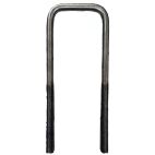 U-Bolt, Square 2-1/8 I.D. x 6-1/2 L x 7/16 in.Thread
