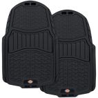 Floor Mats, Black, Dickies Brigade 2 Pc. Rubber