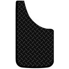 Mud Guards, Diamond Plate Easy Fit