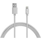 Lightning Cable, 6 ft. Aluminum, Silver