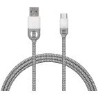 Micro USB AC Charger & Cable Bundle, White