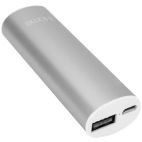 USB Power Bank, Supercharge 2.0, Silver, 2200 mAh