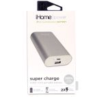 USB Power Bank, Supercharge 2.0, Silver, 4400 mAh