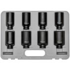 Axle Nut Socket, 12 Point, 8 Piece