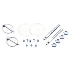 Hood Hold Down Kit Hood & Deck Pin Kit w/ Torsion Clips