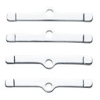 Valve Cover Hold Down Tabs - Chrome Valve Cover Clamps