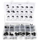 Extended U Nut Assortment, 128 pc. SAE & Metric