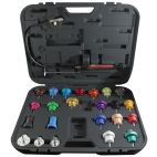 25 Pc. Cooling System Pressure Test Kit