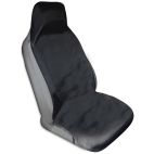 Black Waterproof Front Seat Cover