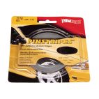 TRIMBRITE Self-Adhesive Pinstripe - 1/8 in x 36 ft Roll, Black