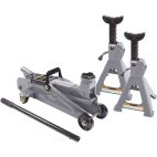 Floor Jack w/ Stands 2 Ton