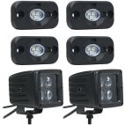Maxi Trac Cube LED Off Road Lights