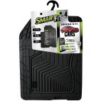 Smart Fit Rubber Car Floor Mats - Black