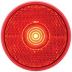 RV LED Marker/Clearance Light, Red, Round