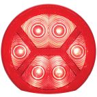 RV LED Tail Light Lens, Passenger Side