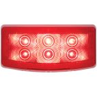 RV LED Tail Light Lens, Passenger Side