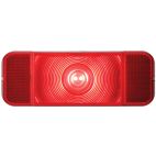 RV LED Tail Light Lens, Passenger Side