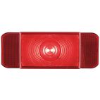 RV LED Tail Light Lens, Passenger Side