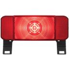 RV LED Tail Light Lens, Driver Side