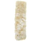 Seat Belt Pad, Tan Faux Fur Sheepskin
