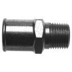 Heater Hose Connector - Universal 1" Short Hex Nipple