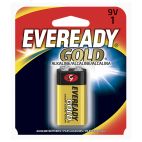 Flashlight Battery / Batteries - Alkaline 9 V Eveready