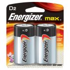Flashlight Battery / Batteries - Alkaline D-Cell Eveready
